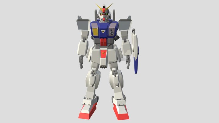 Gundam RX-79[G] 3D Model