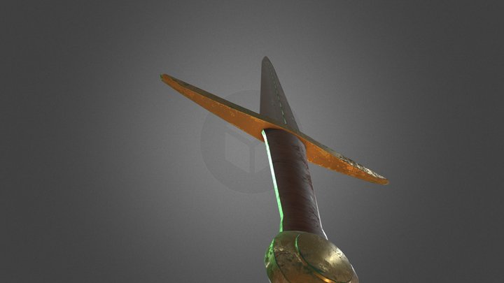 Sword Medieval 3D Model