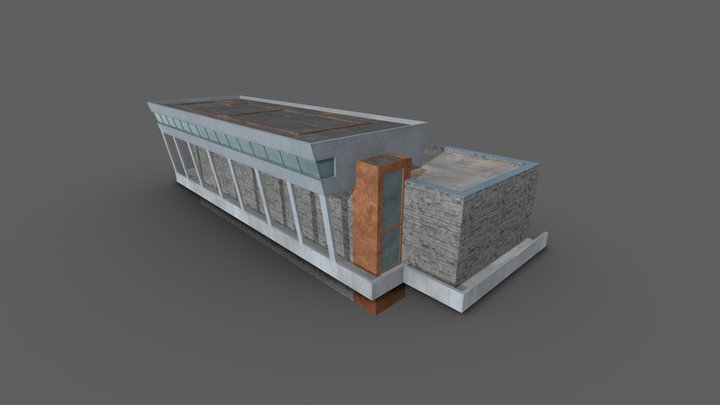 Submersible Testing Facility (Den Helder) 3D Model