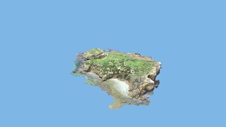 ISLAND test at low rez 3D Model