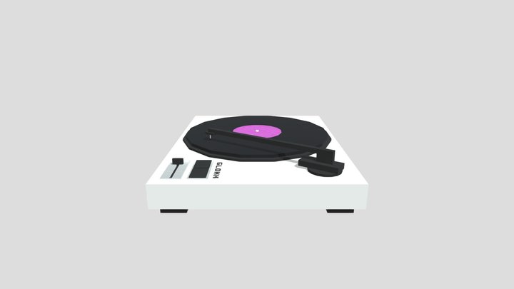 Record_player_glokk 3D Model