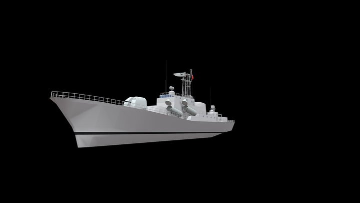 Kotor-Class Frigate 3D Model
