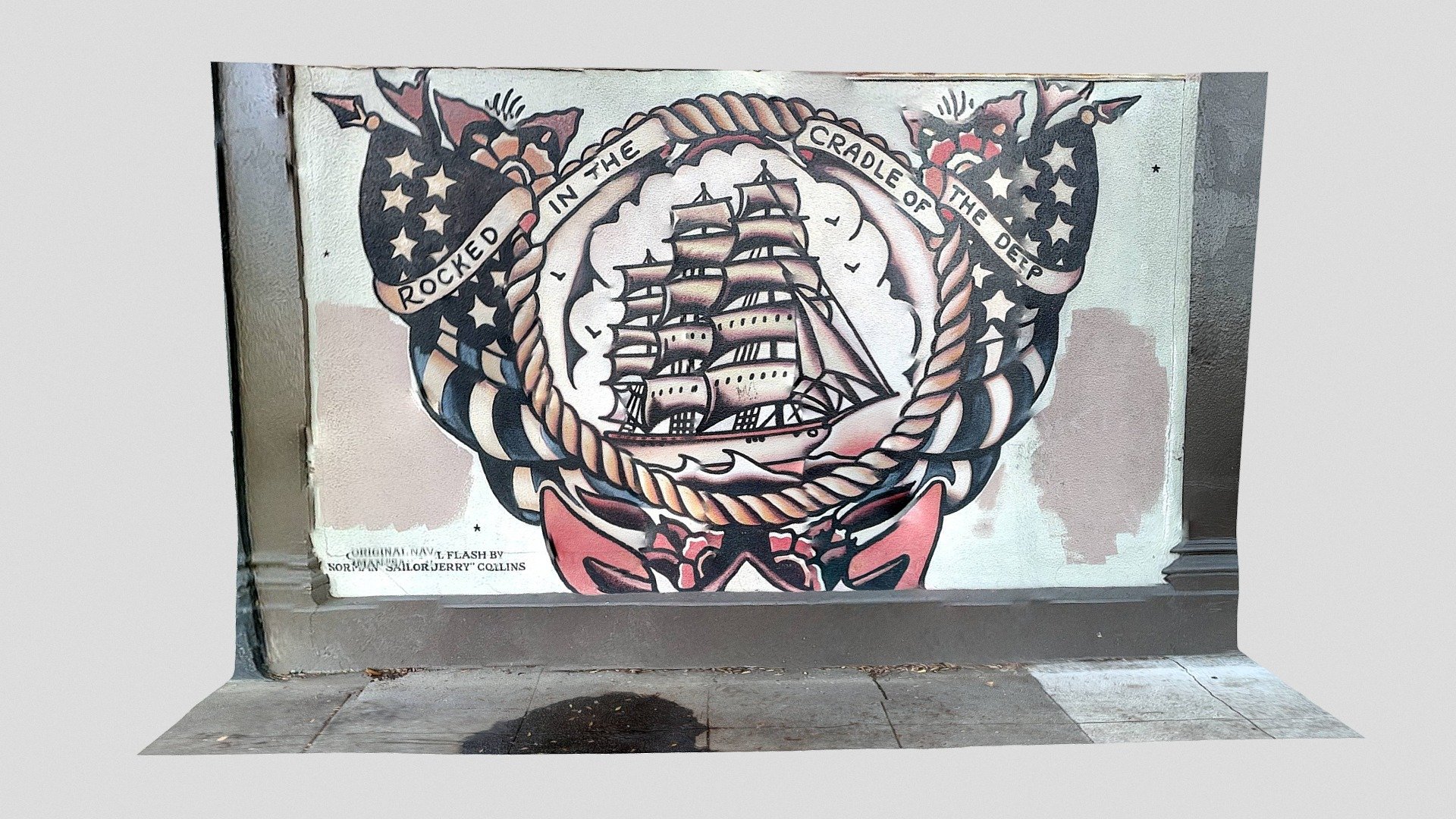SF Street Art 22 - Cradle of the Deep