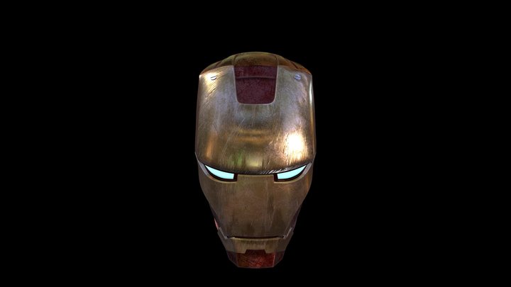 Ironman Mask 3D Model