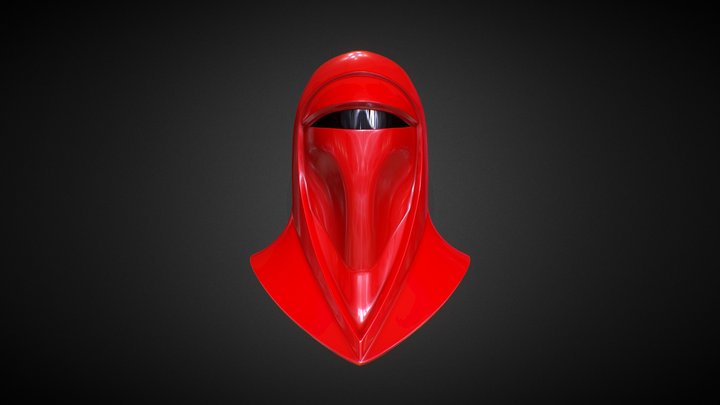 Royal Guard Helmet 3D Model