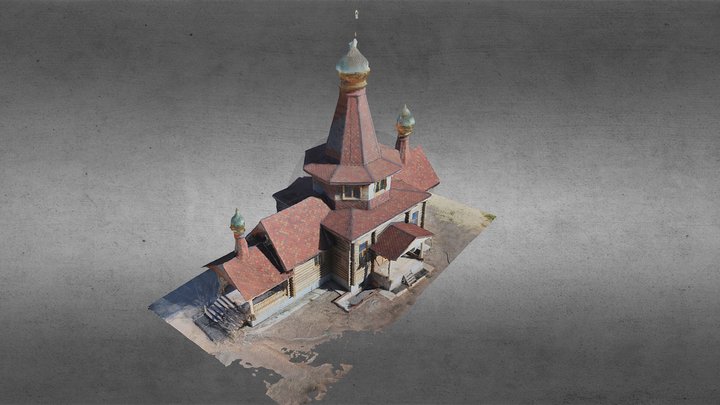 Church Svt Spiridon 3D Model