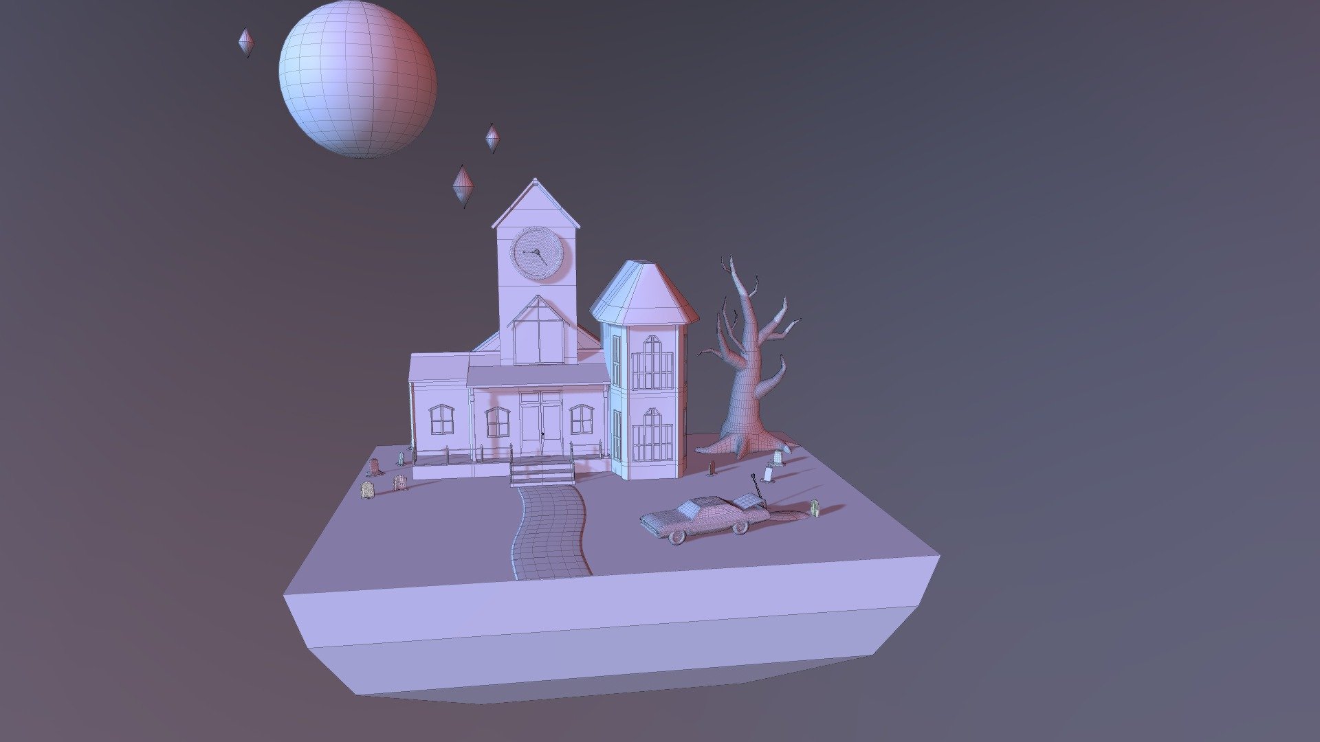 Haunted Mansion - Progress Week 6