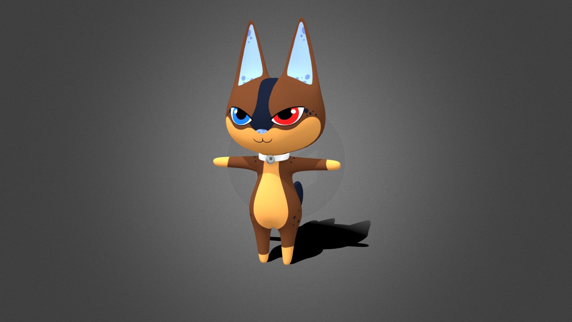 Dawn 3D Model (Animal Crossing Style) 3D model by AmiraNox [a82917a