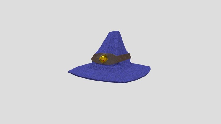 SIT253 Witch Hat Brandon Mitchell 222329417 3D Model