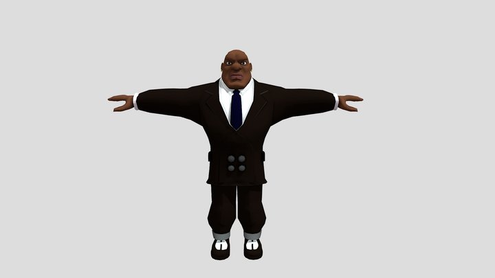 cobra bubbles from lilo and stitch 3D Model