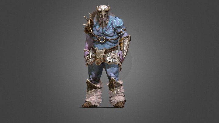 Jotunn Berserker 3D Model