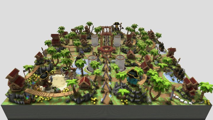 WarzonePirate 3D Model