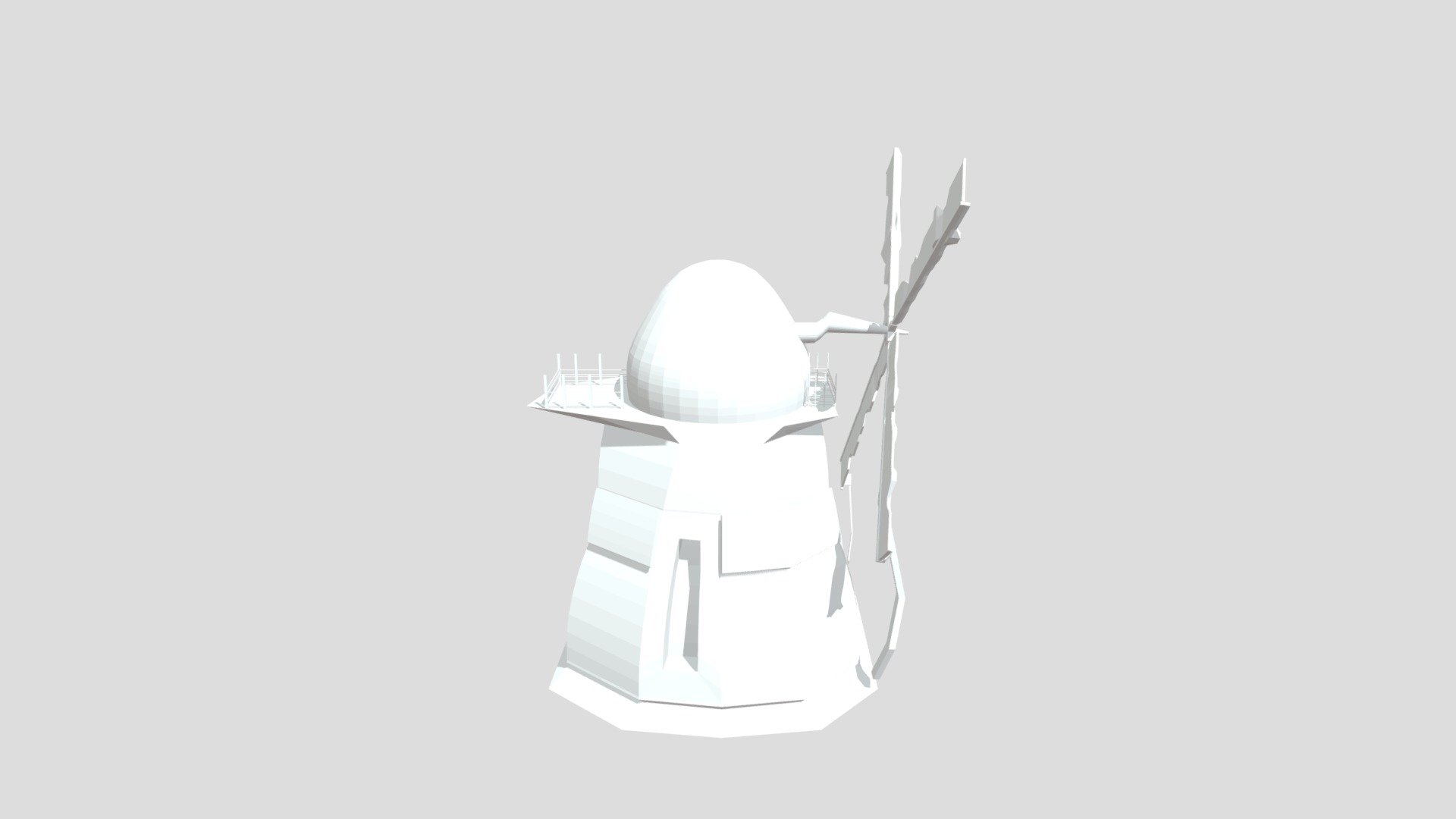 Мельница - Download Free 3D model by IneGLanGor (@kirillgirchenko ...