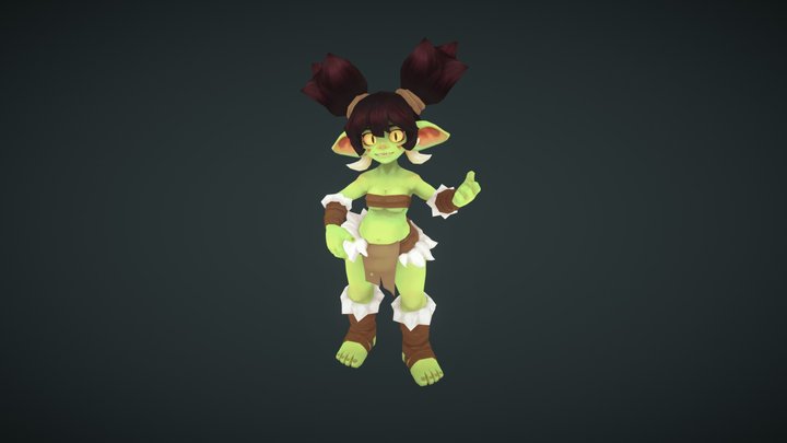 Kiki, the Wild 3D Model