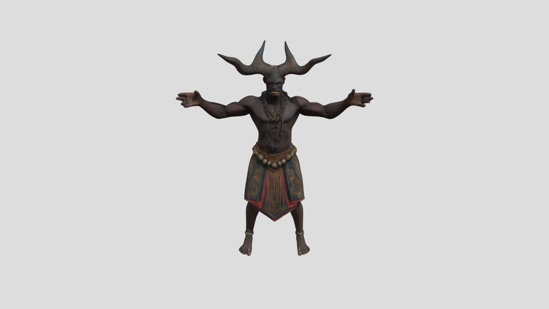 An African demon - Download Free 3D model by jessyold2000 [a82c704 ...