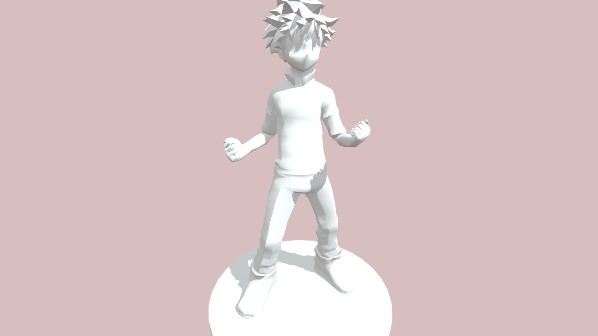Midoriya (low poly)