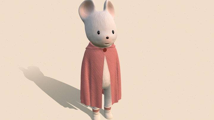 Celestine - Ernest et Celestine 3D Model