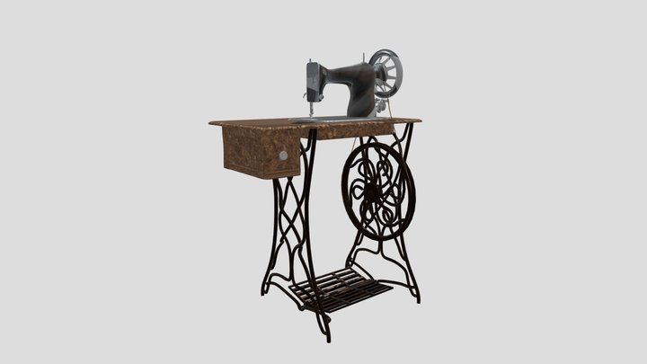 sewing machine 3D Model