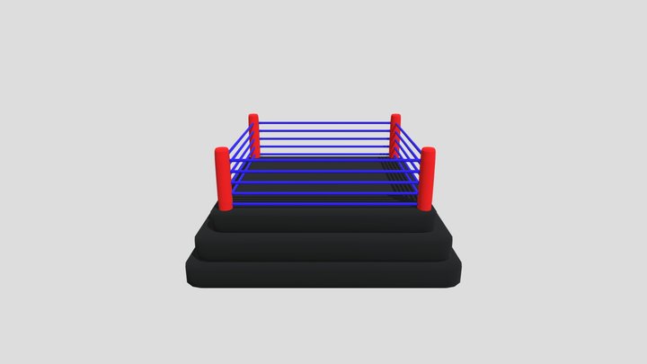 Boxing Ring 3D Model