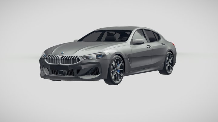 BMW 8-Series Gran Coupe 2020 3D Model