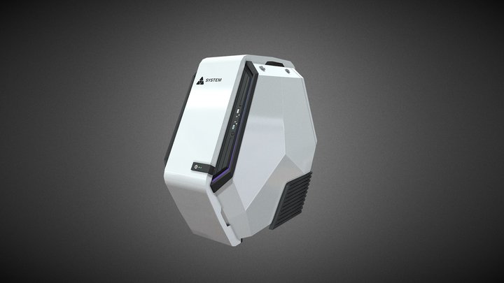 Gaming PC 3D Model