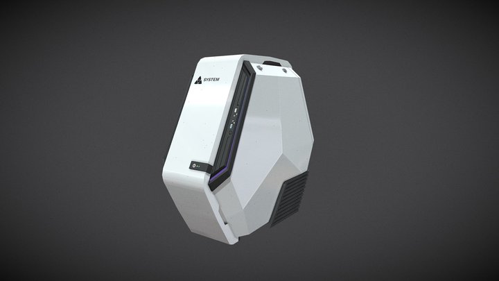 Gaming PC 3D Model