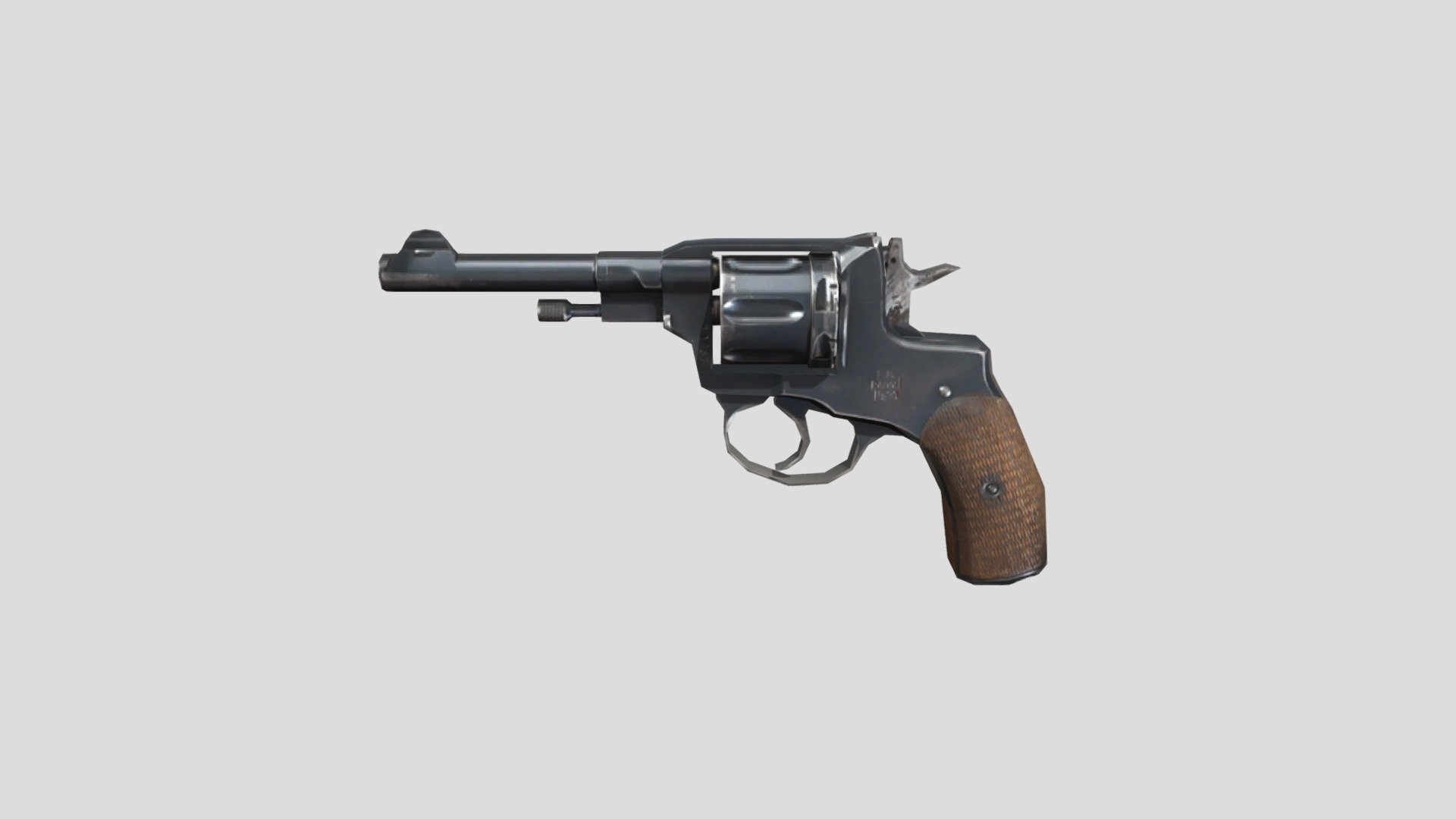 maximum_action_mod_m1895_nagant_revolver - Download Free 3D model by b4 ...