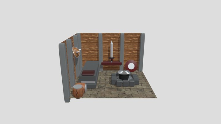 Viking Room 3D Model