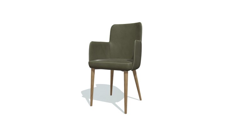 DC_0004 Stylish Chair 3D Model