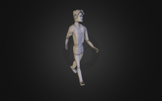 Man walking ( Part 1 ) 3D Model