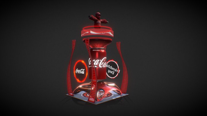 Coca-Cola Building Friendship Day for DCL 3D Model