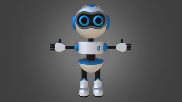 Mascote Bidise 3D Model