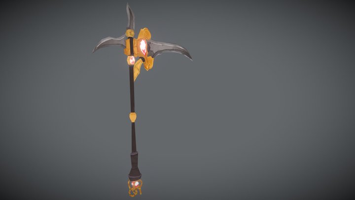 Game Art Weapon Craft 3D Model