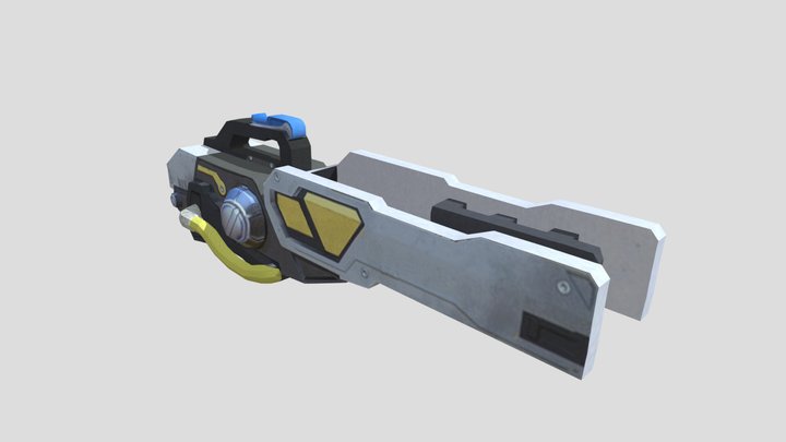 Winston's Tesla Cannon 3D Model