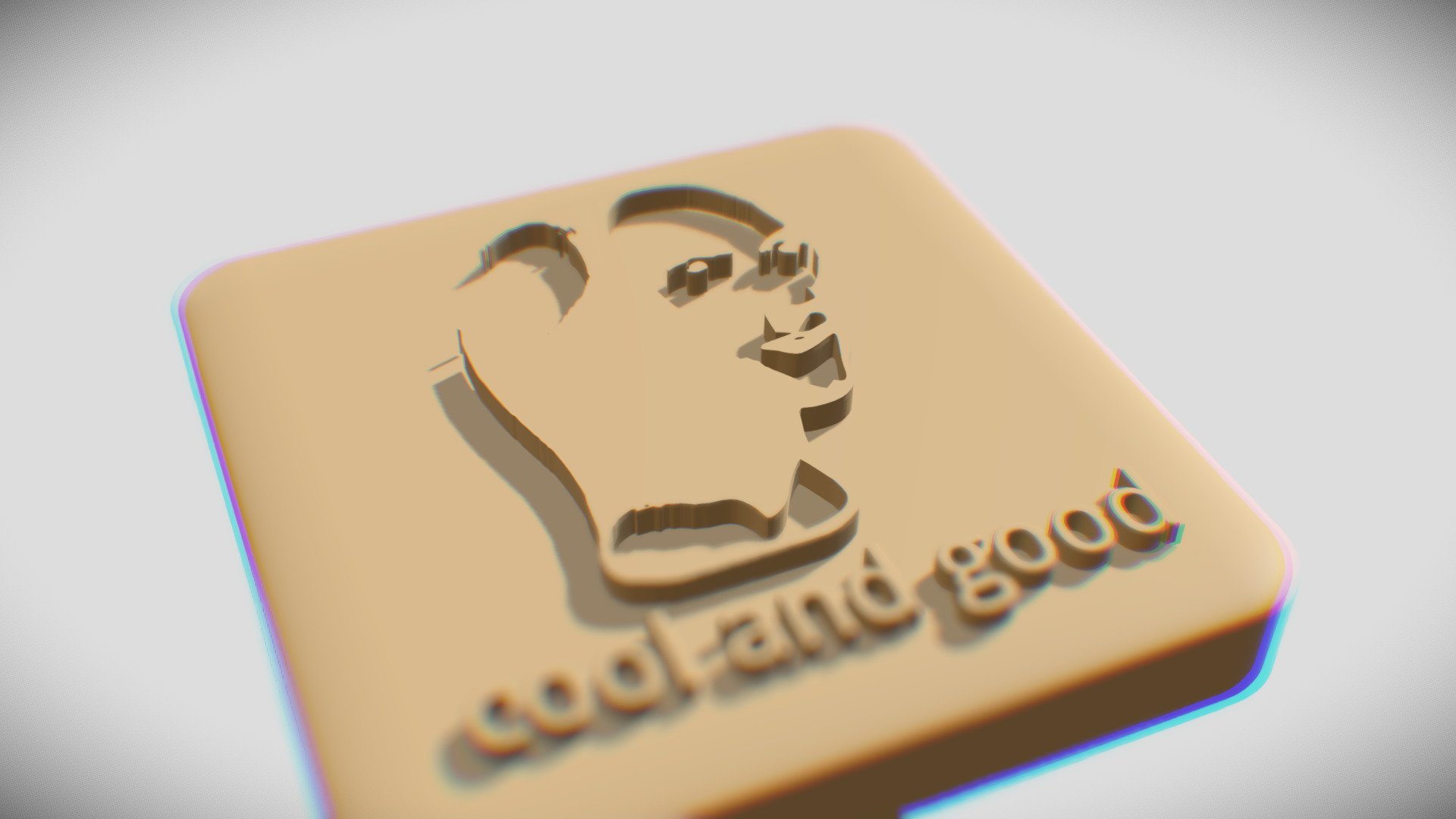 Meme Man Plaque