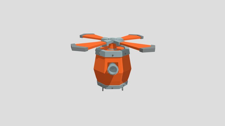 Flying Machine 3D Model
