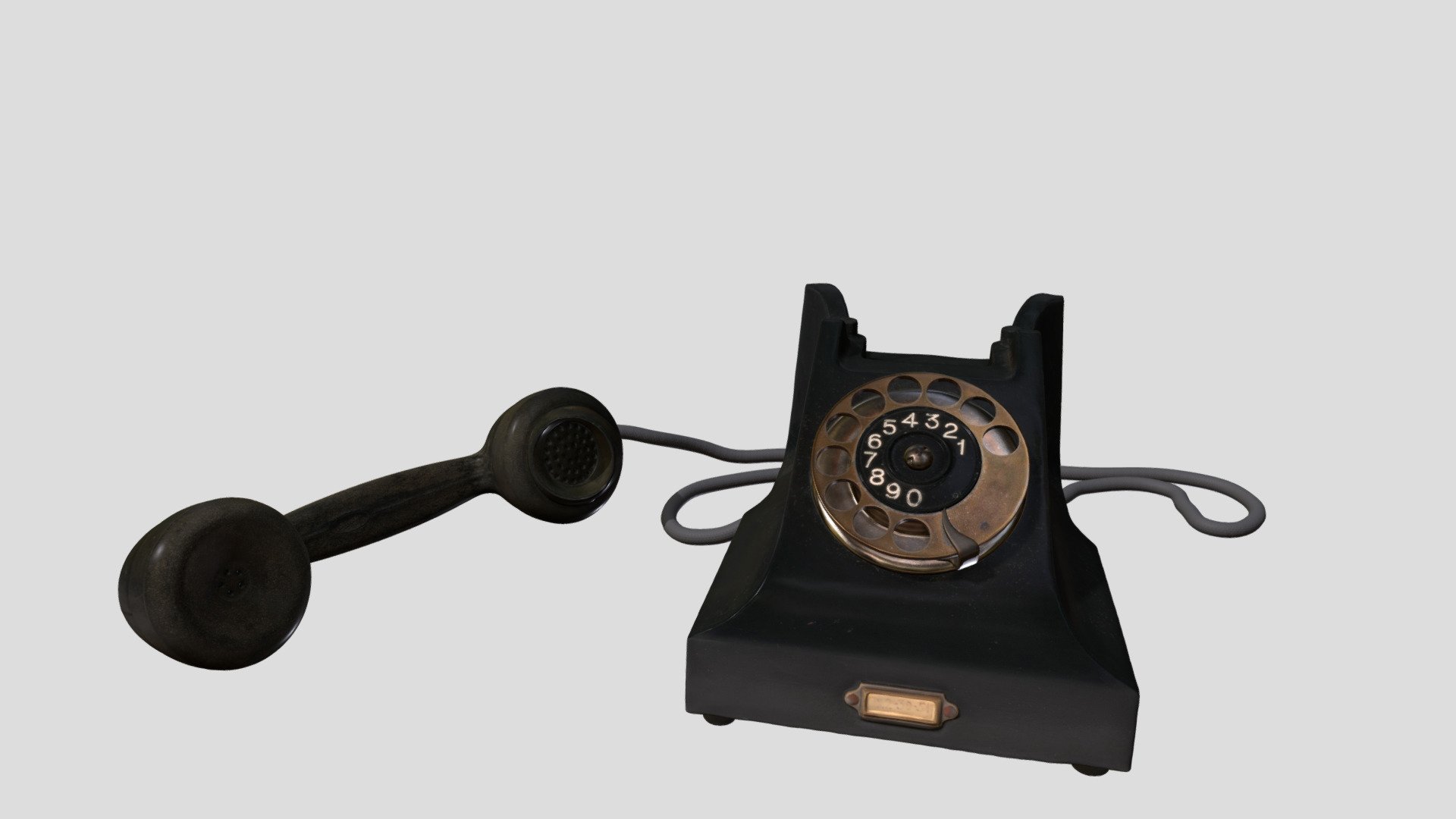 Ericsson DBH 1001 Telephone - Download Free 3D Model By Museum Of ...