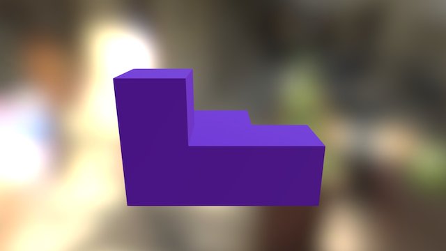 Purple Shape 3D Model