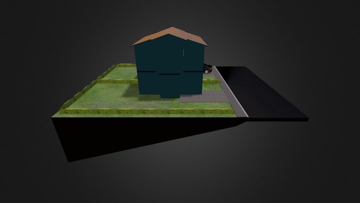Casa 2 Quartos 3D Model