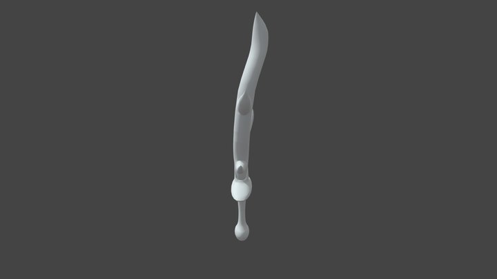 Deer Sword 3D Model