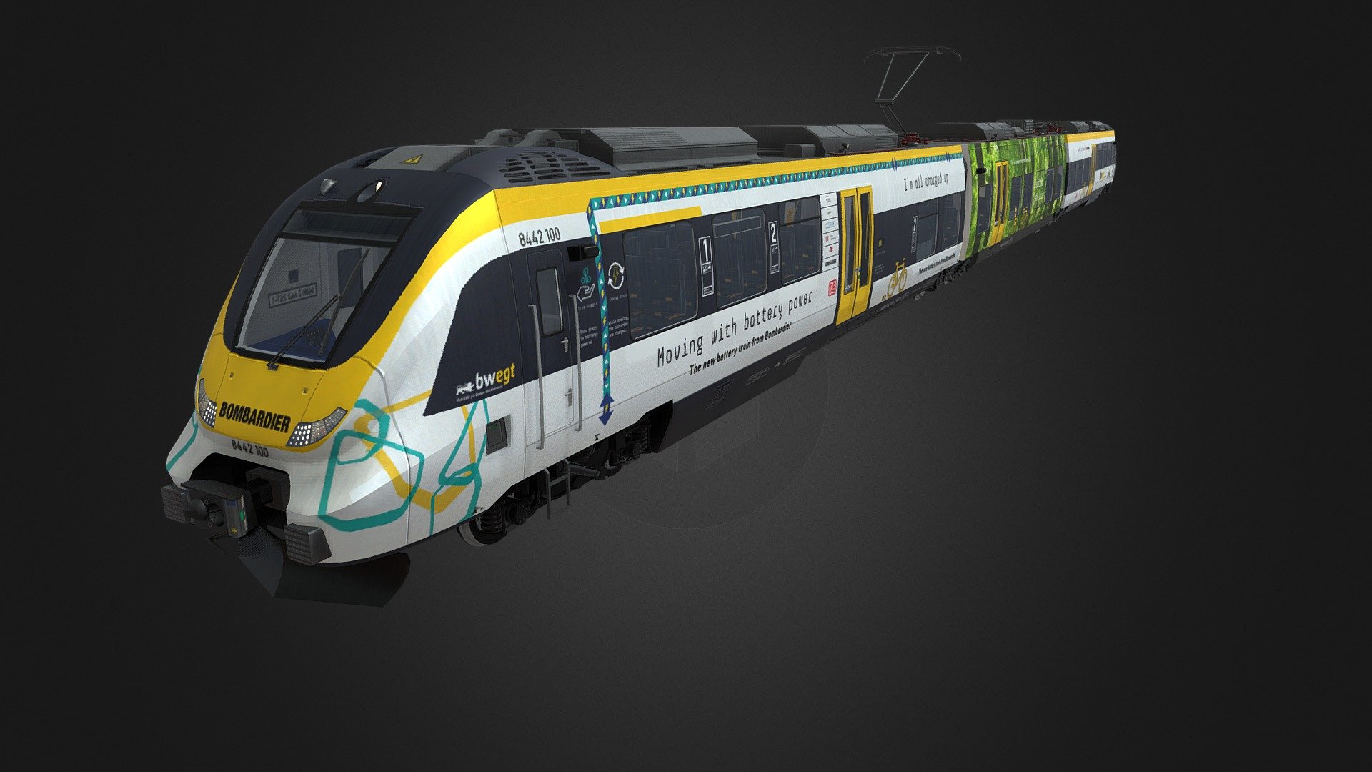 Bombardier Talent 3 - Buy Royalty Free 3D model by maikchaos [a837926 ...