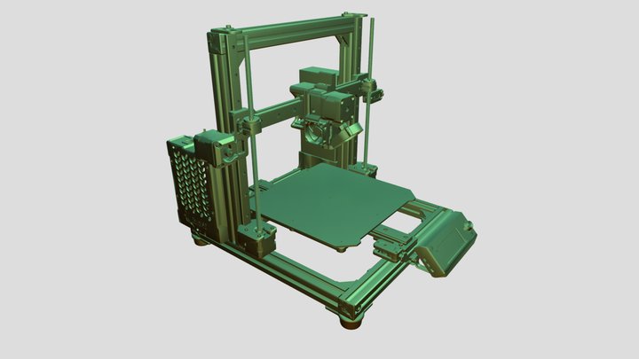 teeny prusa 3D printer toy 3D Model