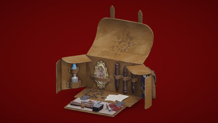 A Vampire Hunter's Kit 3D Model
