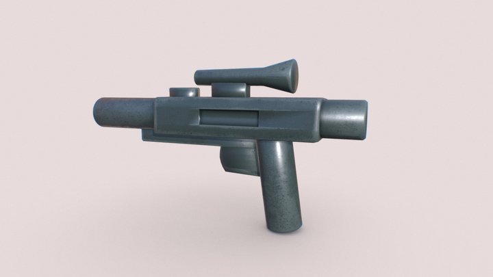 Star Wars LEGO blaster 3D Model