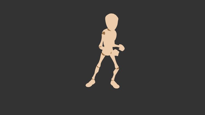 Animation - Dodge 3D Model