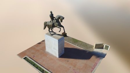 Monumento a San Martin 3D Model