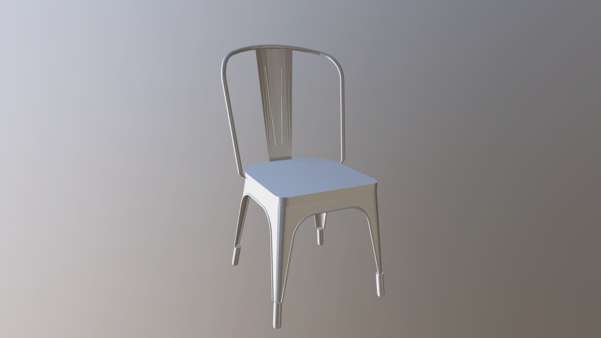 Fusion Metal Dining Chair with Wood Seat