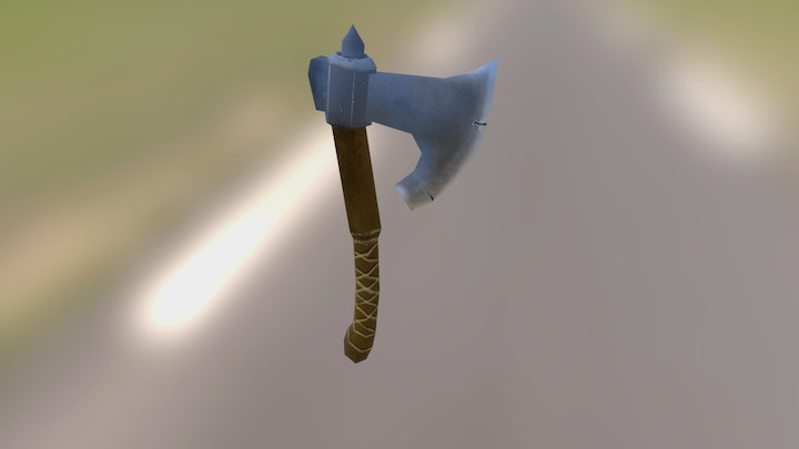 Axl model hand texture painted 3D Model