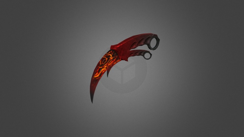 Dualkarambit-magma - 3d Model By Nikitos.kuzmenko2000 [a83b776] - Sketchfab