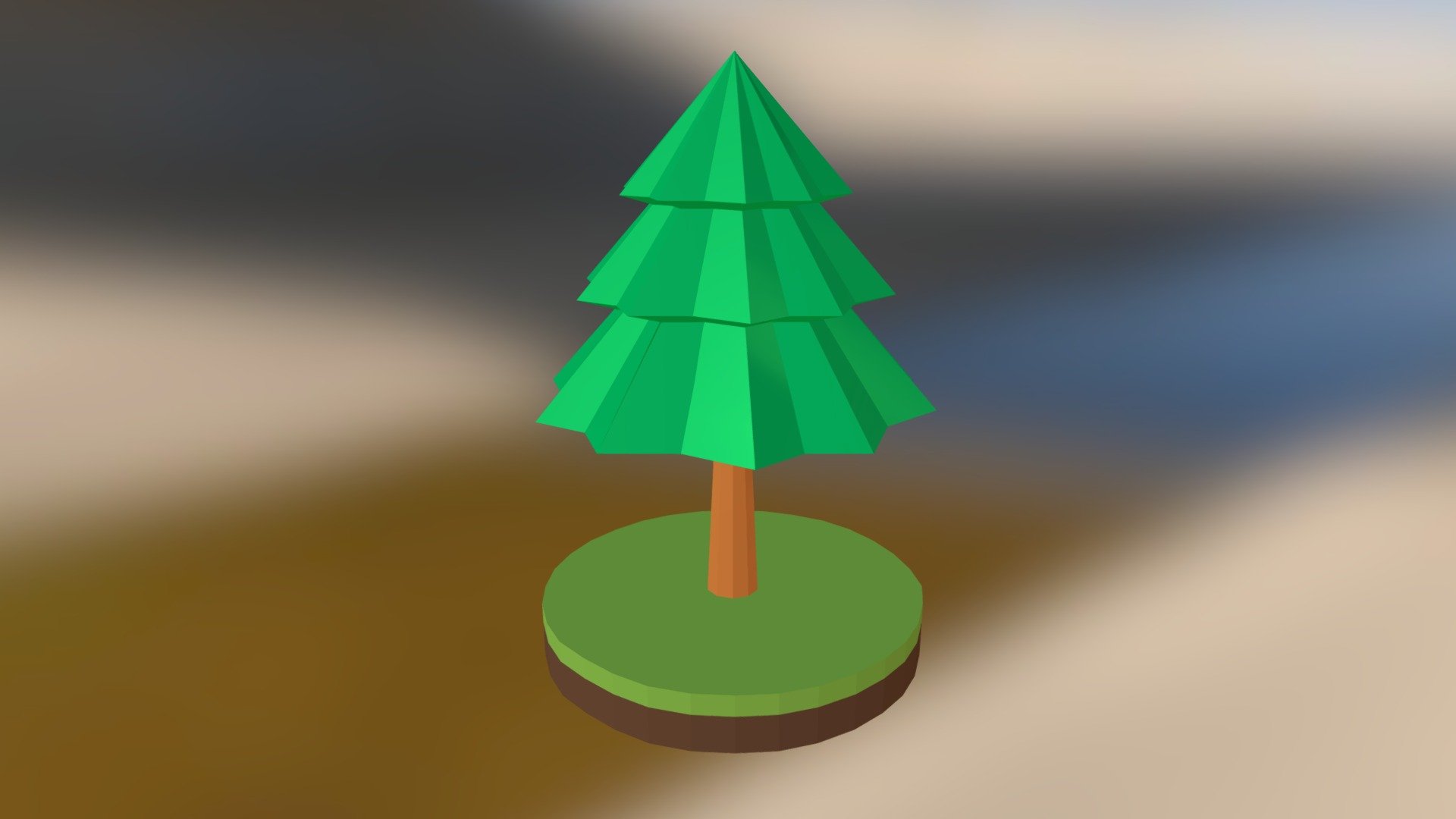 Tree Low Poly #03